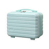 Suitcases: Portable 14 Inch Suitcase Mini Small Travel Storage Hand Gift Box - Green