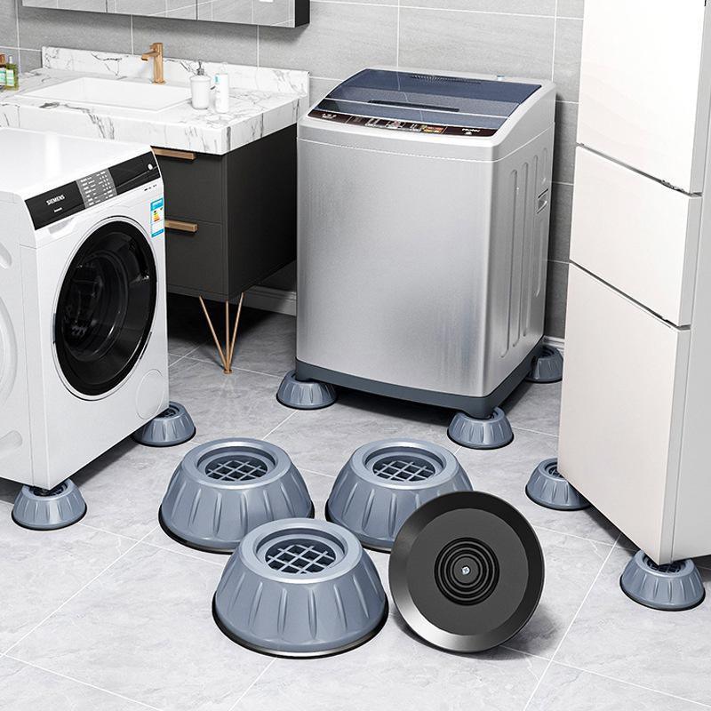 4x Washing Machine Support Pads Anti Vibration Leg Stopper Foot Pad Feet Pads - Large