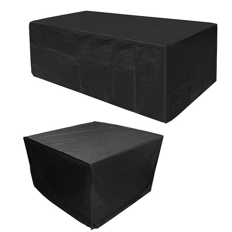Outdoor Lights: Waterproof Outdoor Furniture Cover Garden Patio Rain Uv Table Protector Chair - 120*120*74