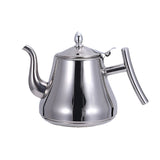 Coffee Machines & Accessories: Thickened Stainless Steel Teapot Kettle With Strainer For Restaurant Hotel Use