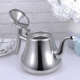 Coffee Machines & Accessories: Thickened Stainless Steel Teapot Kettle With Strainer For Restaurant Hotel Use