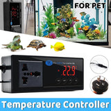 Aquarium Temperature Controllers: Aquarium Reptile Pet Thermostat Electronic Temperature Controller Power Strip