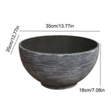 Aquarium Decor: Ancient Fish Tank Lotus Flower Pot Water Lily Bowl Garden Decorative Planter