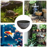 Aquarium Decor: Ancient Fish Tank Lotus Flower Pot Water Lily Bowl Garden Decorative Planter
