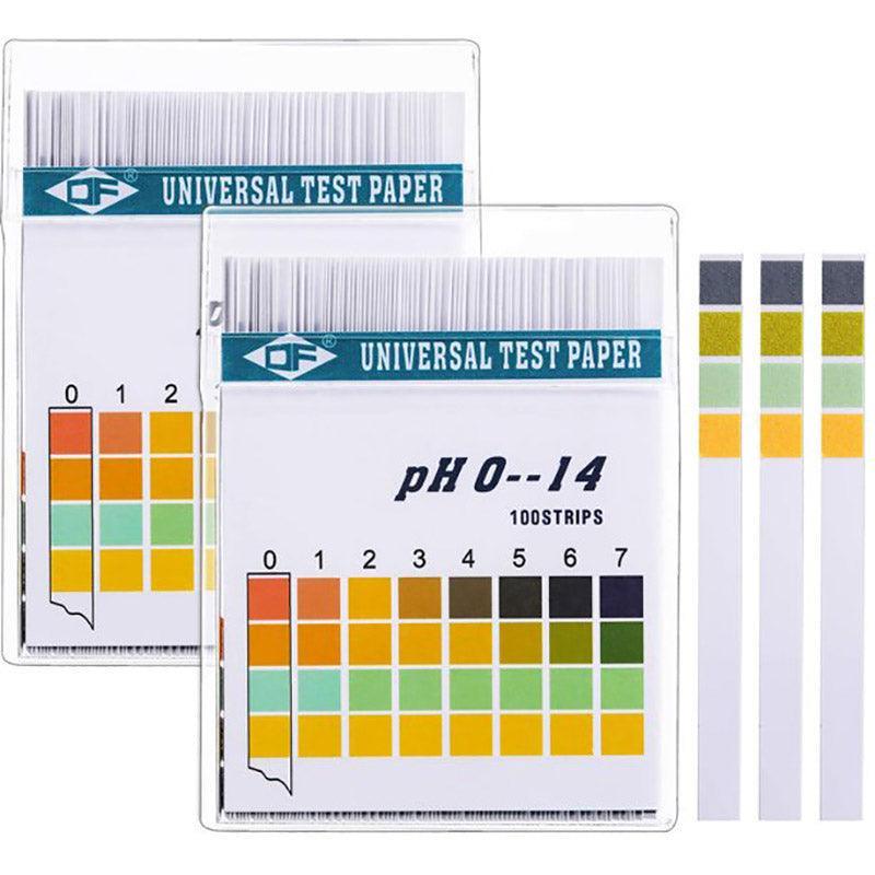 Monitoring & Testing: 100pcs pH Test Strips 0-14 Alkaline Acid Litmus Kit for Urine Saliva Water