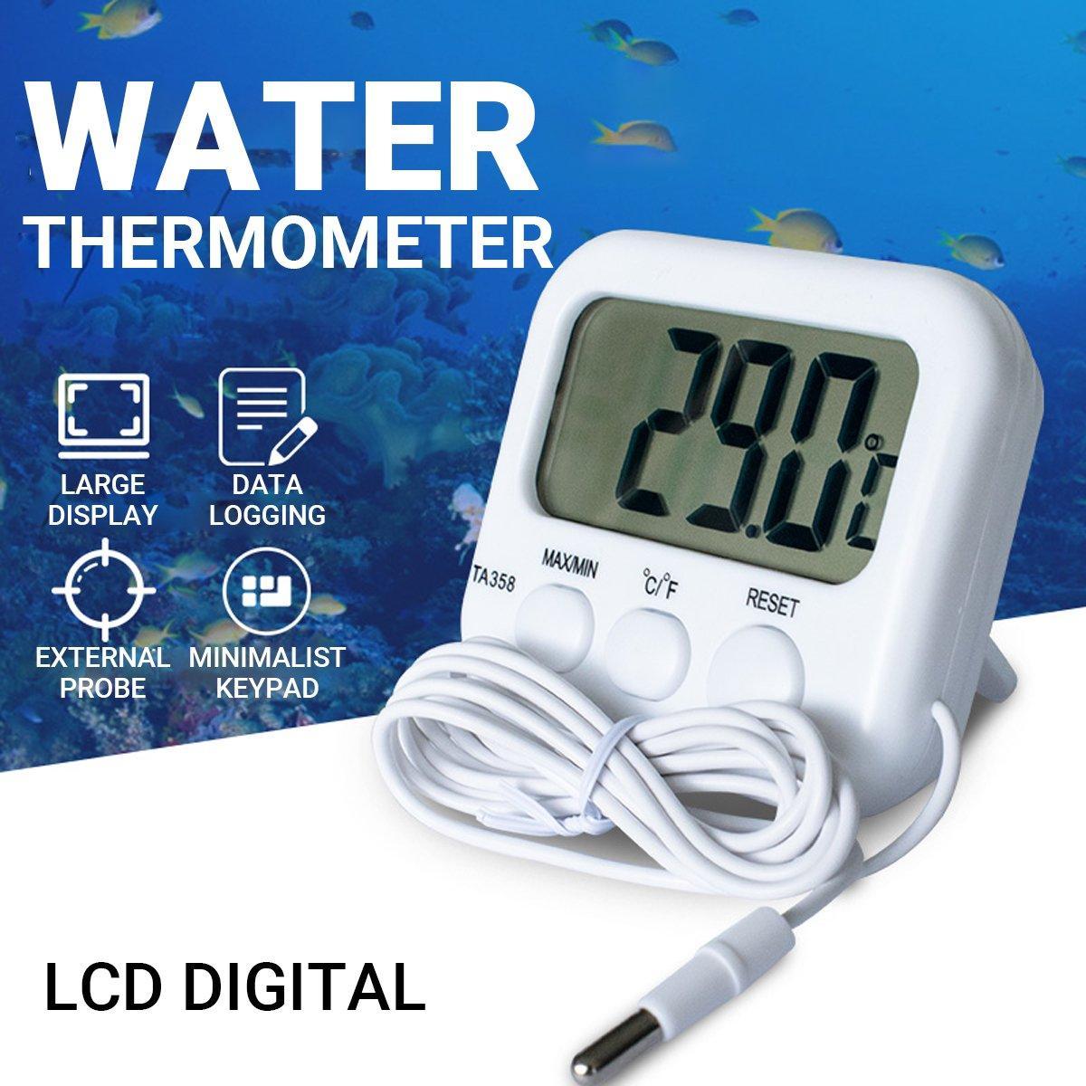 Aquarium Temperature Controllers: Digital Thermometer with Probe for Refrigerator Fish Tank Aquarium Temperature
