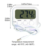 Aquarium Temperature Controllers: Digital Thermometer with Probe for Refrigerator Fish Tank Aquarium Temperature