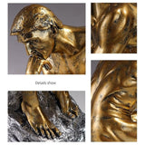 Vases & Table Decor: Resin Sculpture Home Decor Ornament Tabletop Figurine Modern Decorative Statue