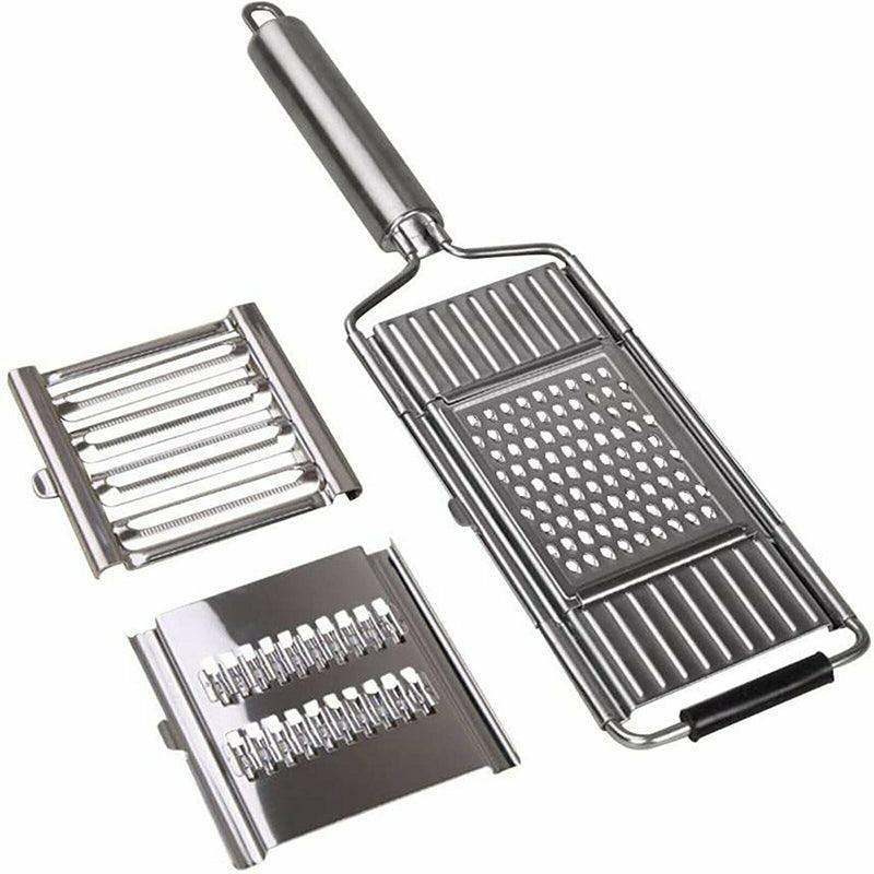 Kitchen Utensils: Multi-Purpose Vegetable Slicer Peeler Stainless Steel Grater Shredder Cutter