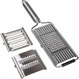 Kitchen Utensils: Multi-Purpose Vegetable Slicer Peeler Stainless Steel Grater Shredder Cutter