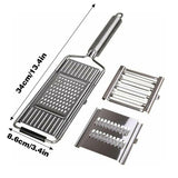 Kitchen Utensils: Multi-Purpose Vegetable Slicer Peeler Stainless Steel Grater Shredder Cutter