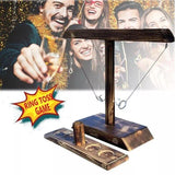 Activity Games: Wooden Hook And Ring Toss Game With Shot Ladder Table Toy Party Indoor/Outdoor