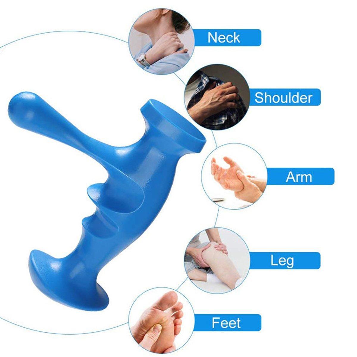 Massagers: 2PCS Acupoint Thumb Massager Trigger Point Muscle Pressing Rehabilitation Tool