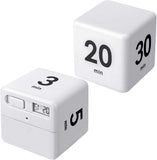 Clocks: Cubic Timer for Students Time Management Study Exercise Reminder Tool Adjustable - 1-3-5-10