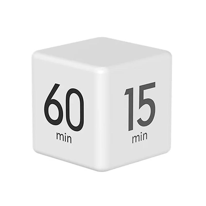 Clocks: Cubic Timer for Students Time Management Study Exercise Reminder Tool Adjustable - 1-3-5-10