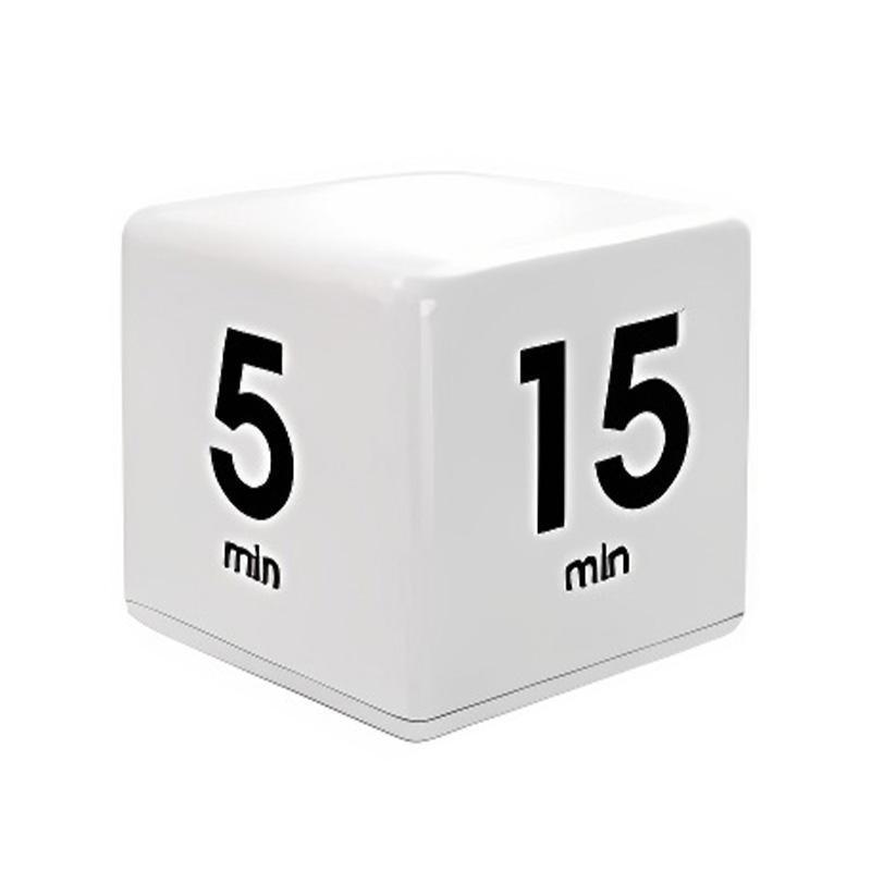 Clocks: Cubic Timer for Students Time Management Study Exercise Reminder Tool Adjustable - 1-3-5-10