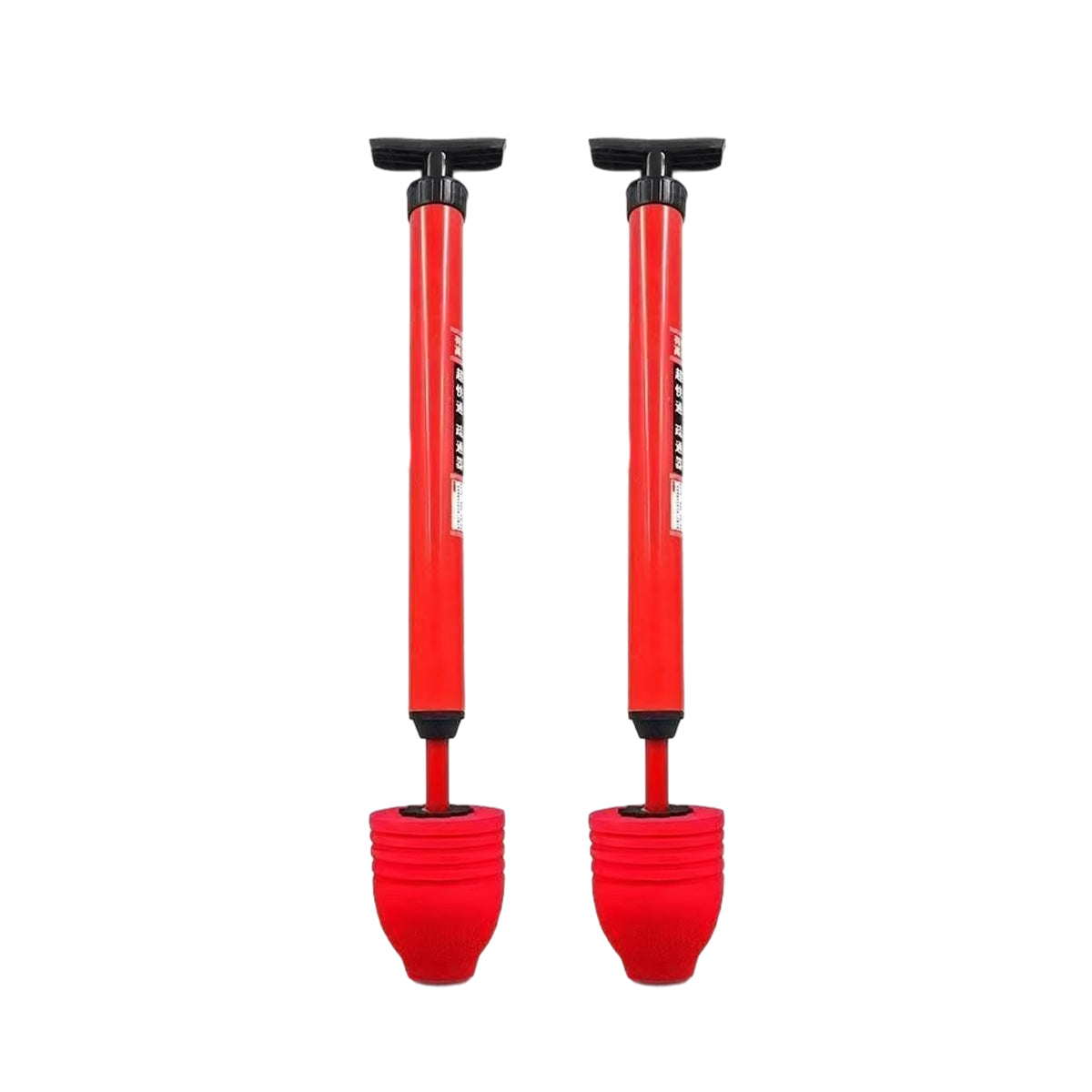 Commercial Cleaning Equipment: 2PCS Toilet Plunger Vacuum Pump Powerful Clog Remover Sewer Drain Unclogging Tool