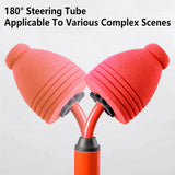 2PCS Toilet Plunger Vacuum Pump Powerful Clog Remover Sewer Drain Unclogging Tool