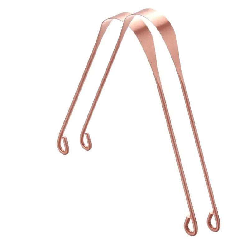 Tattoo Suppliers: Pure Copper Tongue Scraper Cleaner Thick 12Gm Ayurvedic Dental Hygiene Oral Care - 1PC