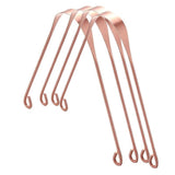 Tattoo Suppliers: Pure Copper Tongue Scraper Cleaner Thick 12Gm Ayurvedic Dental Hygiene Oral Care - 1PC