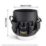Tool Boxes: Multifunctional Bucket Bag Hardware Tools Organizer Repair Toolkit Storage Case
