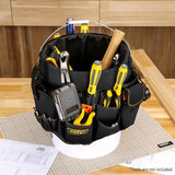 Tool Boxes: Multifunctional Bucket Bag Hardware Tools Organizer Repair Toolkit Storage Case