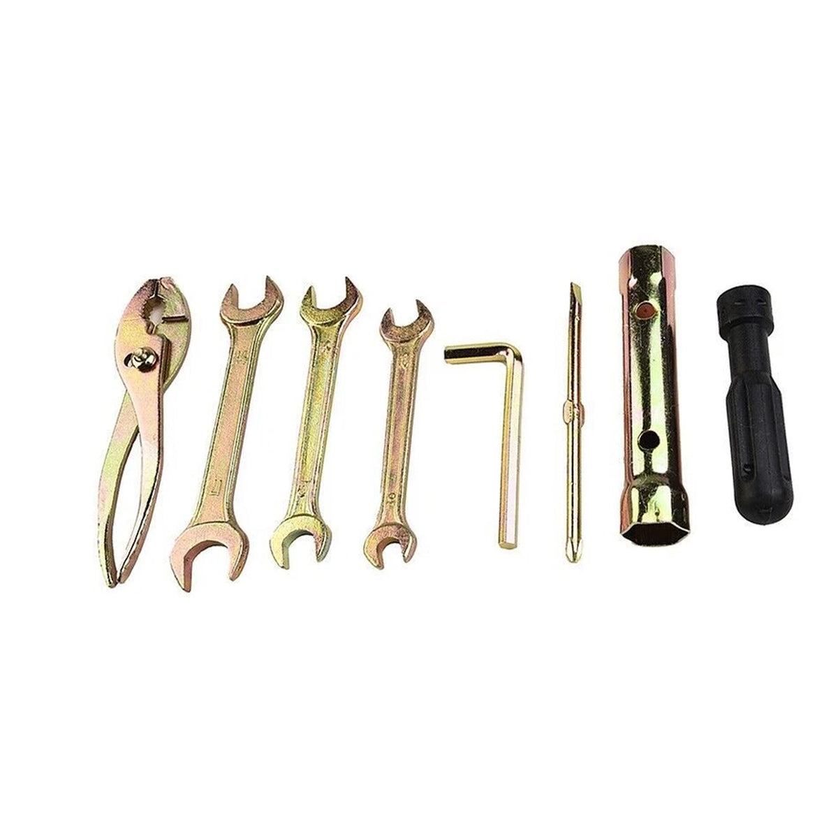 Automotive Repair & Speciality Tools: 7× Universal Motorcycle Nos Compact Tool Kit For Honda Kawasaki Suzuki Yamaha
