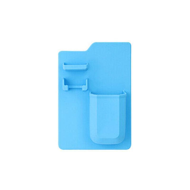 Oral Care: Silicone Shower Toothbrush Holder Bathroom Storage Rack for Razor and Toothpaste - Green