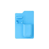 Oral Care: Silicone Shower Toothbrush Holder Bathroom Storage Rack for Razor and Toothpaste - Green