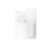 Oral Care: Silicone Shower Toothbrush Holder Bathroom Storage Rack for Razor and Toothpaste - Green