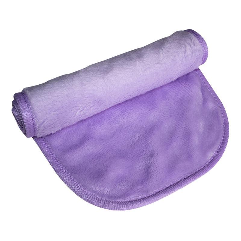 Facial Cleansers: Microfibre Makeup Remover Towel Soft Face Cleaning Cloth Reusable Eraser 40x20cm - Light Blue