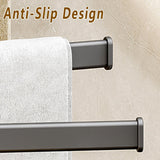 Towel Racks & Holders: Rotating Towel Rack Wall Mounted Bathroom Shelf Multi Rod Swivel Towel Holder