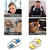 1X Flippy Bike Chain Fidget Toy Stress Relief Sensory - Red