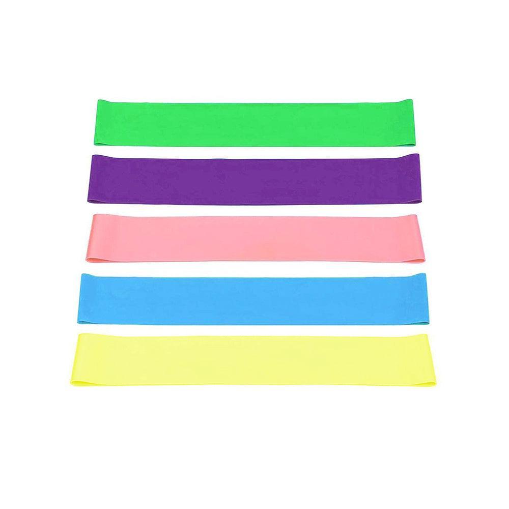 Yoga & Pilates: 1.5m Elastic Yoga Stretch Resistance Bands Exercise Fitness Band Theraband - Blue