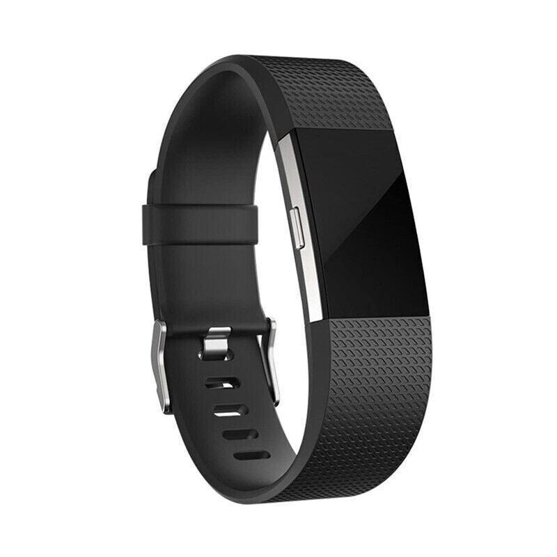 Men's Accessories: L Size Silicone Watch Wrist Sports Strap For Fitbit Charge Band Wristband Replacement - Mint Green
