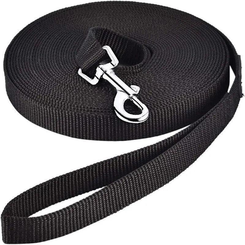 Pet Grooming Supplies: 50Ft/15M Long Dog Lead Pet Puppy Leash Training Obedience Recall Walk Tracking - Red