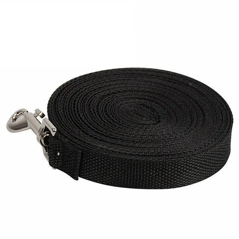 Pet Grooming Supplies: 50Ft/15M Long Dog Lead Pet Puppy Leash Training Obedience Recall Walk Tracking - Red