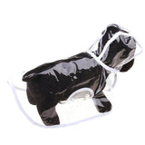 Dog Apparel: Puppy Waterproof Pet Dog Raincoat Jacket Clothes Vest Rain Coat Outdoor Hoodies White - L