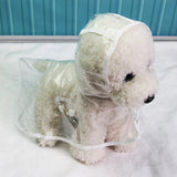 Dog Apparel: Puppy Waterproof Pet Dog Raincoat Jacket Clothes Vest Rain Coat Outdoor Hoodies White - S