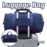 Duffel Bags: Waterproof Gym Bag Travel Duffle Sports Bag Wet Dry Large Tote for Men Women