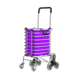 Packing Organisers: Folding Vegetable Basket Trolley Small Trailer Grocery Shopping Pulling Cart