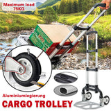 Hand Tools: Folding Hand Trolley Cart Heavy Duty Utility Truck Portable Pull Wagon Trailer