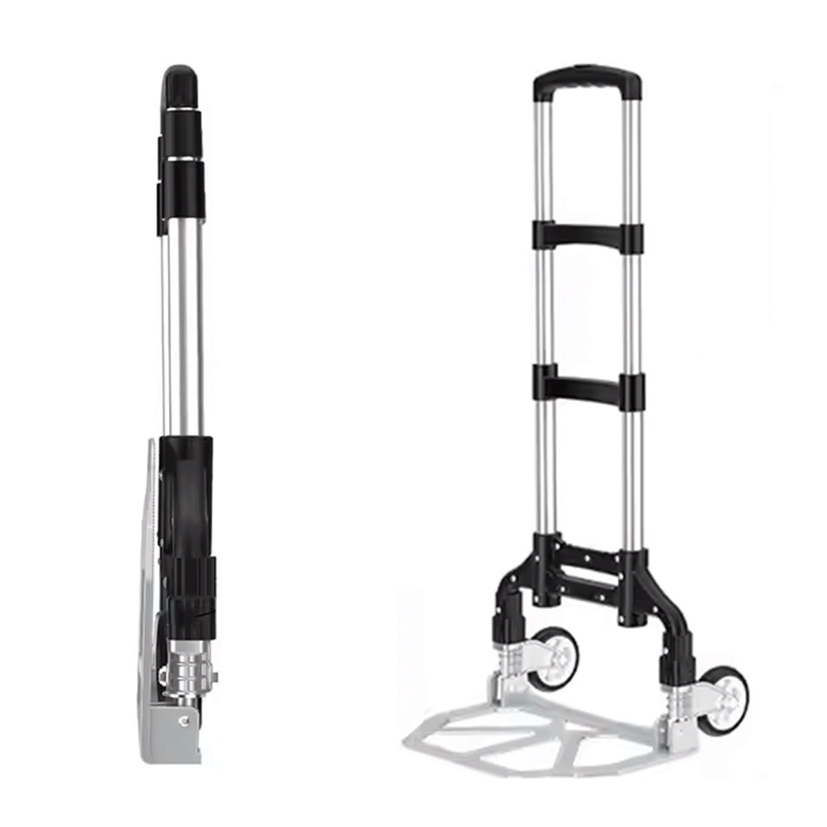 Hand Tools: Folding Hand Trolley Cart Heavy Duty Utility Truck Portable Pull Wagon Trailer