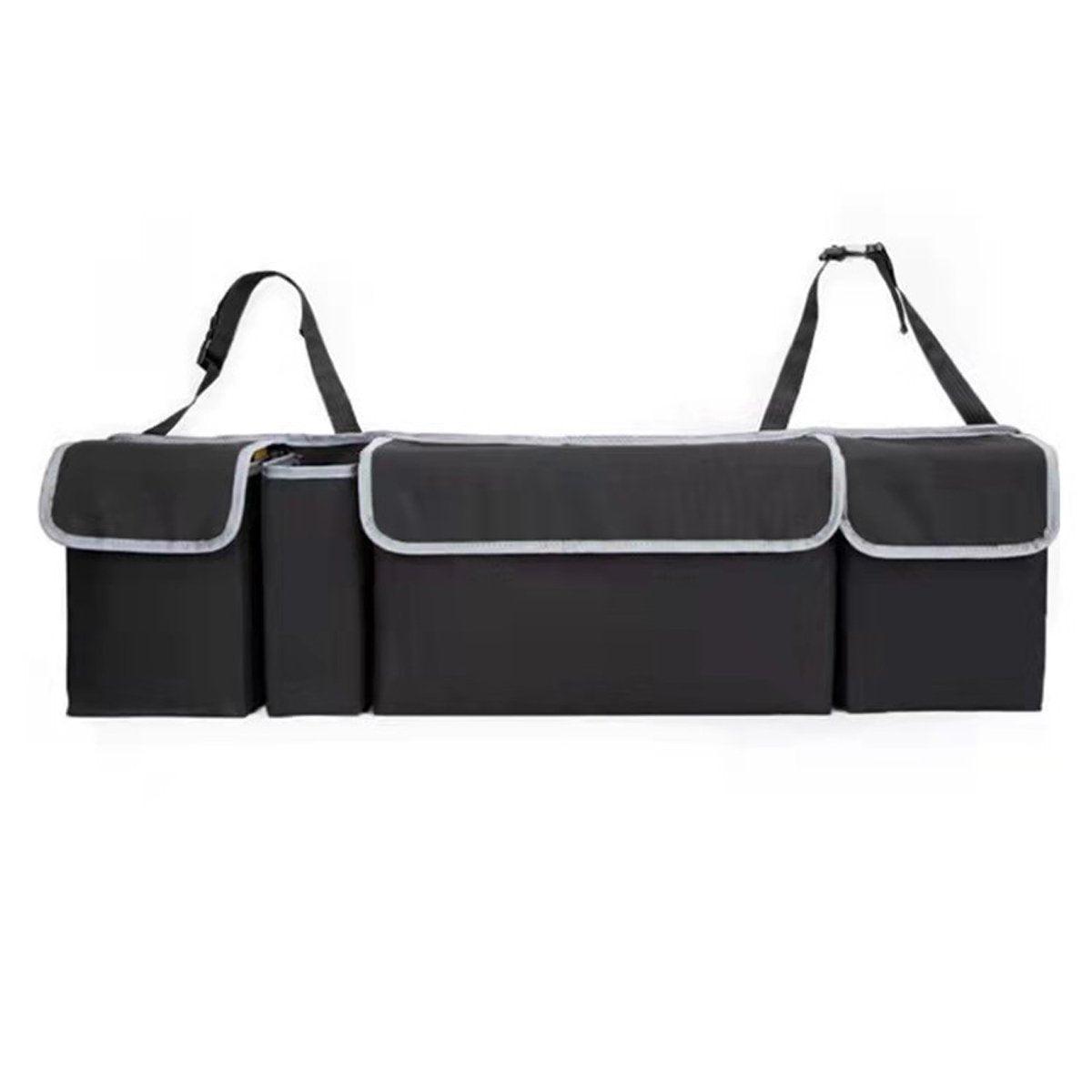 Automotive Decor: Car Trunk Seatback Storage Bag Multifunctional Organizer for Vehicle Accessories