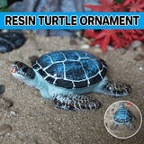 Aquarium Decor: Resin Sea Turtle Aquarium Ornament Underwater Decor for Home and Fish Tank Use
