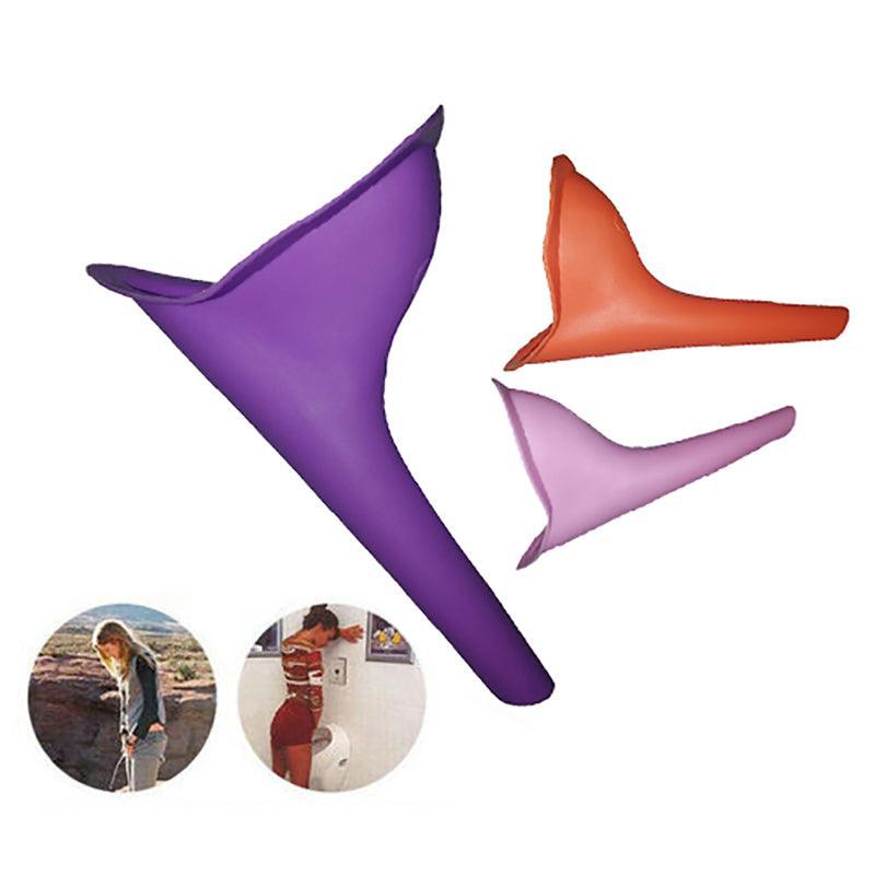 Camping Appliances: 3X Portable Female Woman Ladies She Urinal Urine Wee Funnel Camping Travel Loo