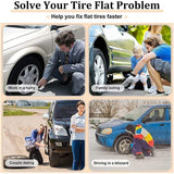 Automotive Repair & Speciality Tools: Vacuum Tyre Repair Nail Car Trucks Tire Puncture Repair Tubeless Rubber Nails