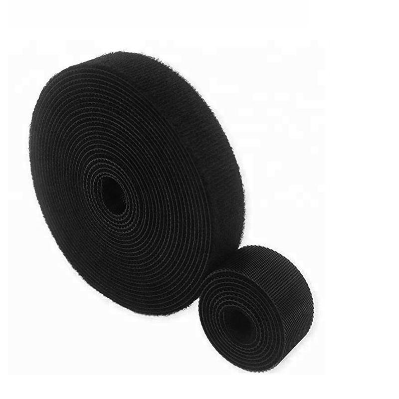 Tape: 10/20/50M Hook&Loop Heavy Duty Strap Reusable Cable Ties Grip TV Tidy Organizer - 10M-20mm