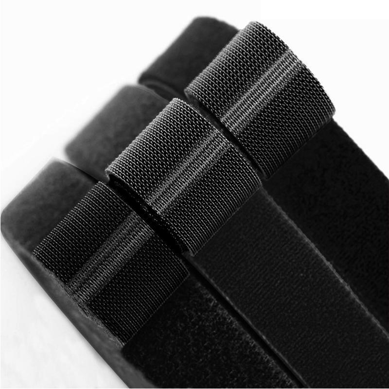 Tape: 10/20/50M Hook&Loop Heavy Duty Strap Reusable Cable Ties Grip TV Tidy Organizer - 10M-20mm