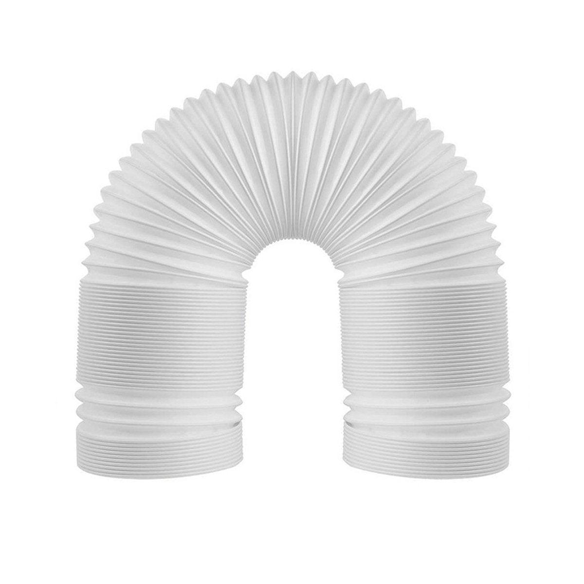 Portable Air Conditioner Exhaust Hose 13/15cm Extendable Vent Pipe PP Steel Wire - 2m x 13cm